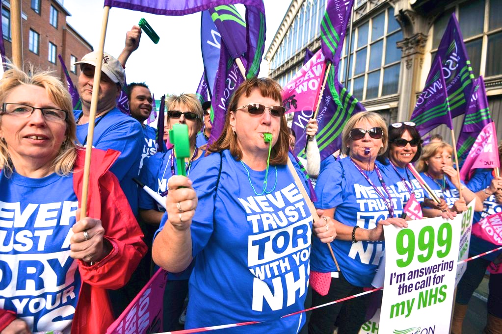 U.K. anti-austerity protests, U.K. austerity policies, Manchester protests, welfare cuts, NHS cuts, austerity cuts