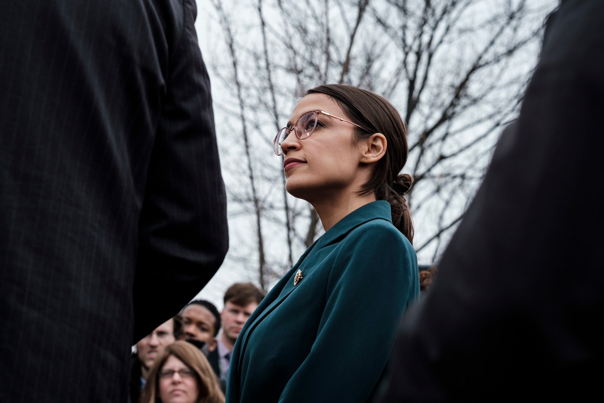 Alexandria Ocasio-Cortez, one of 42 women newly sworn into Congress.CreditPete Marovich for The New York Times