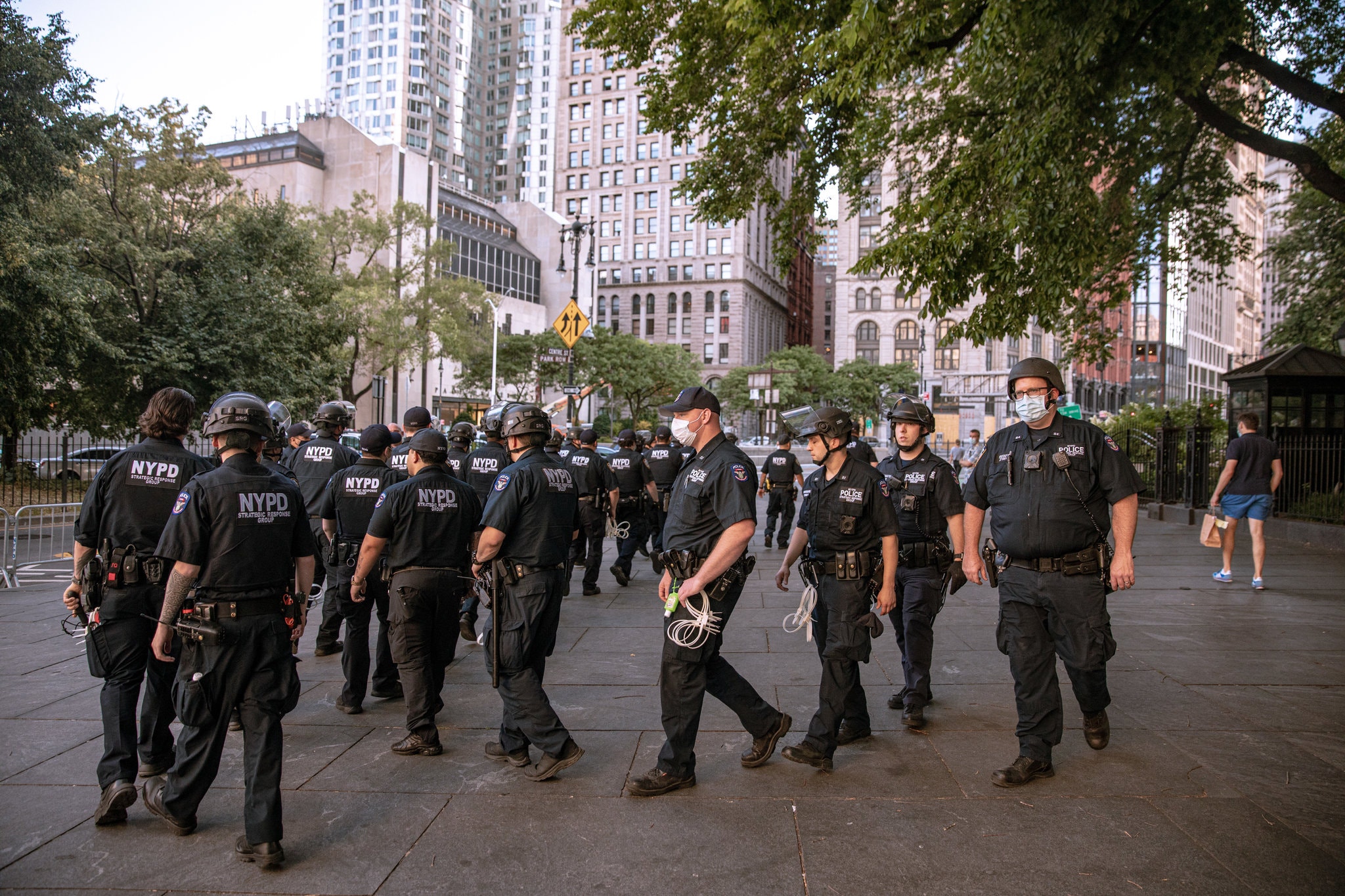 Occupy City Hall, Occupy Wall Street, Black Lives Matter, defund the police, George Floyd, NYPD, police abuse, police brutality, racial justice