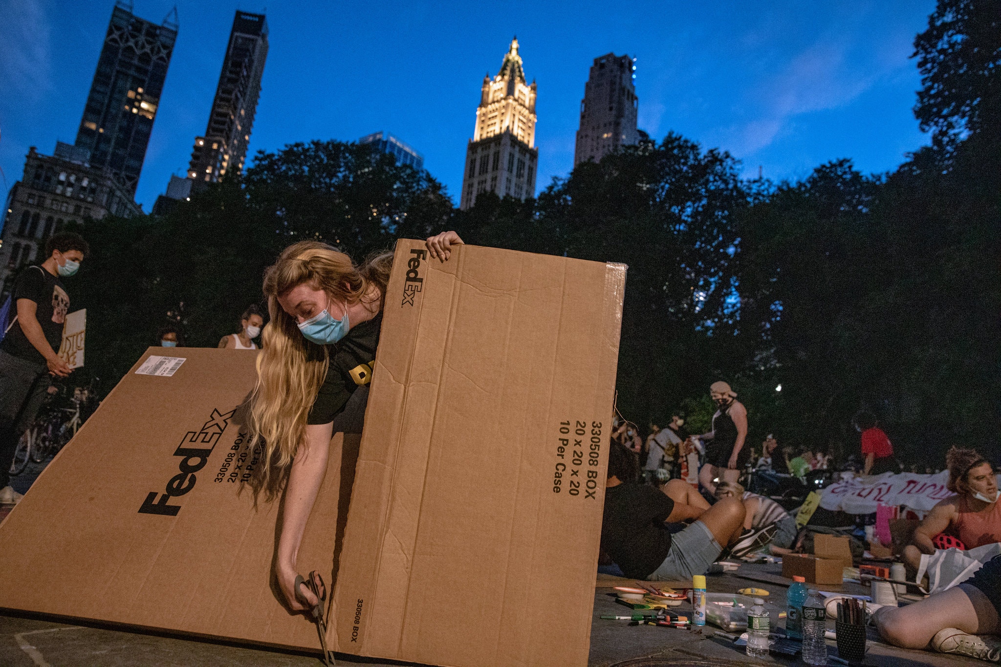 Occupy City Hall, Occupy Wall Street, Black Lives Matter, defund the police, George Floyd, NYPD, police abuse, police brutality, racial justice