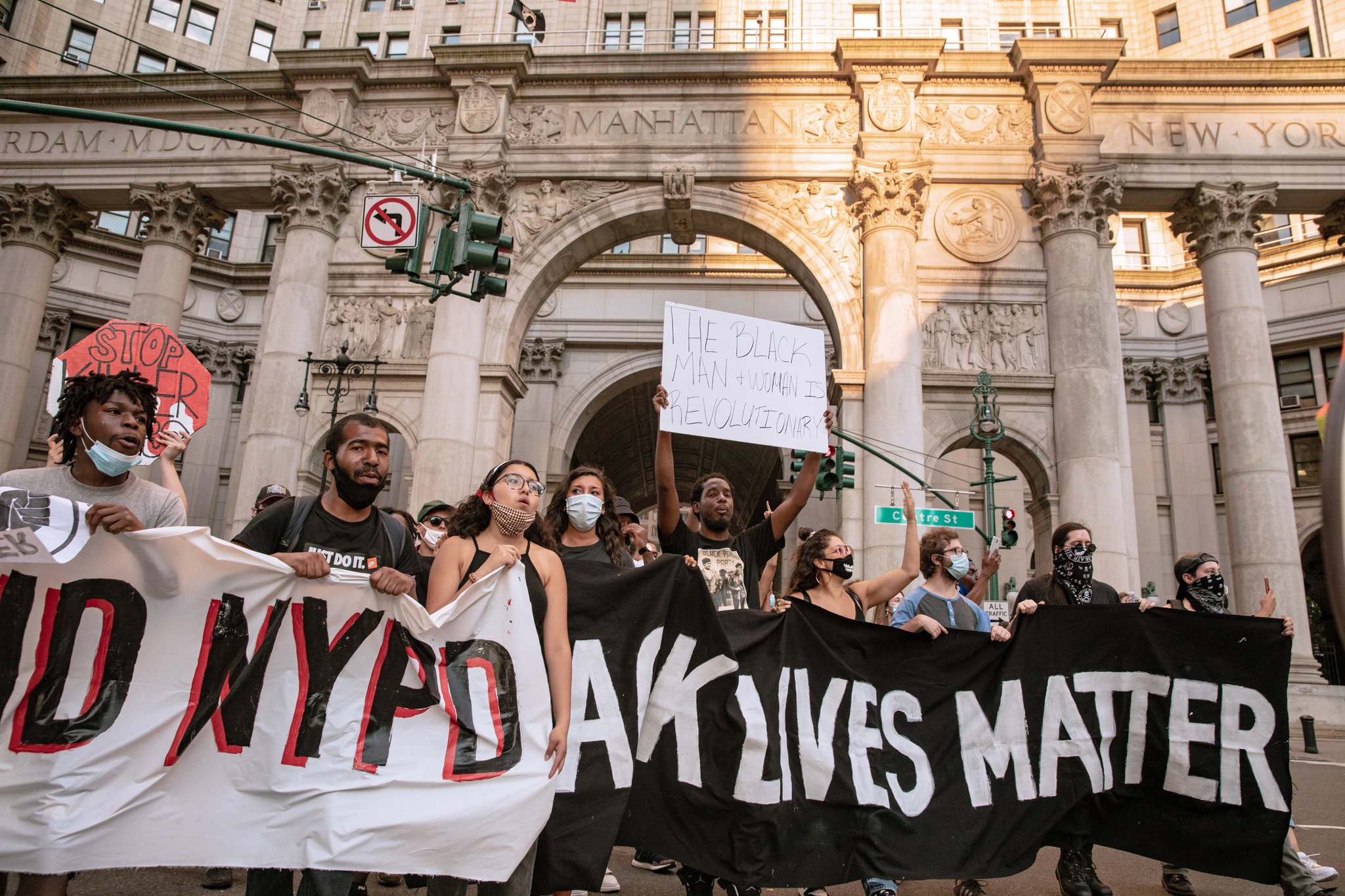 Occupy City Hall, Occupy Wall Street, Black Lives Matter, defund the police, George Floyd, NYPD, police abuse, police brutality, racial justice