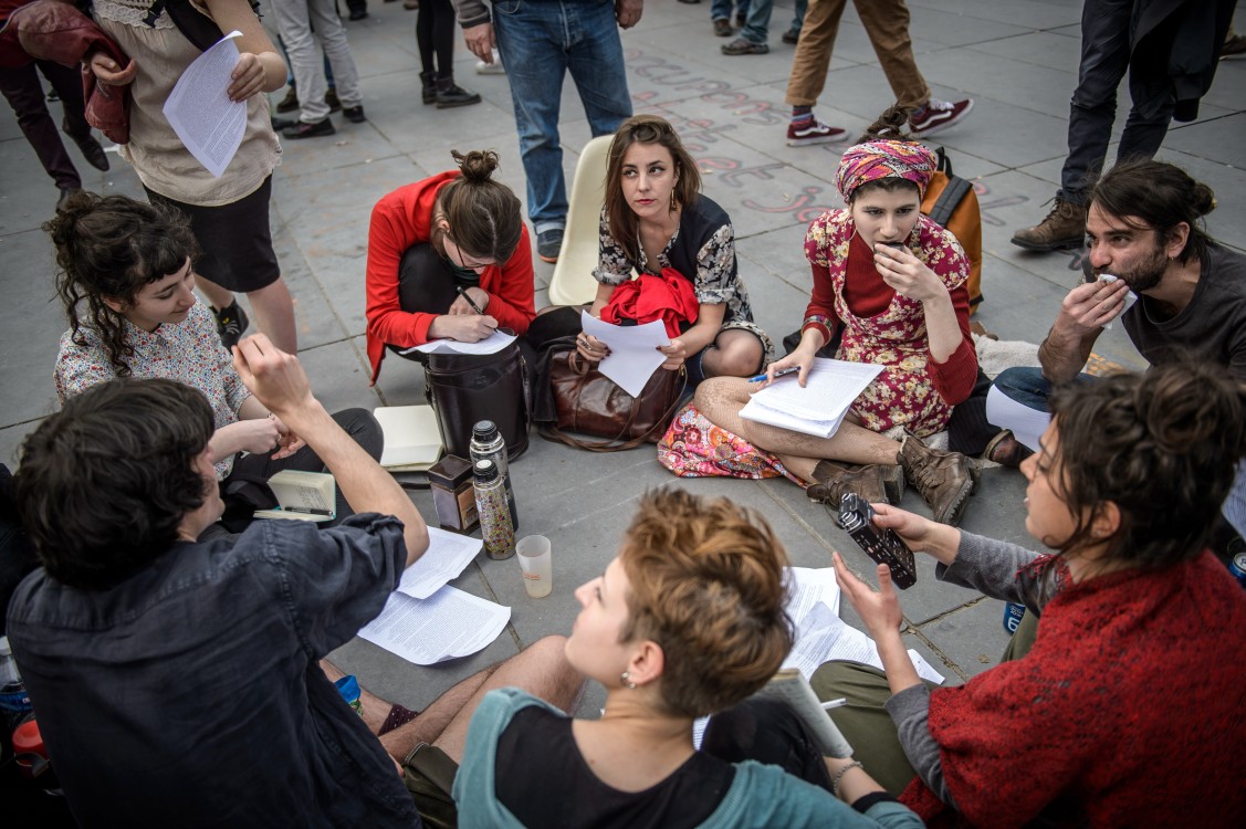 France protests, France protest movement, French Labor Law, #NuitDebout, night on our feet