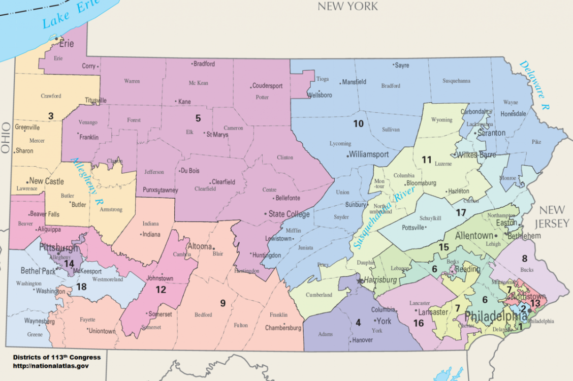 gerrymandering, Pennsylvania Supreme Court, League of Women Voters, congressional maps