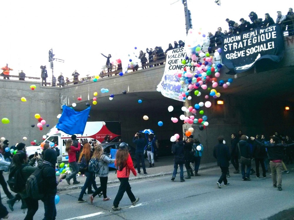 Occupy Everything, Montreal student protests, anti-austerity protests