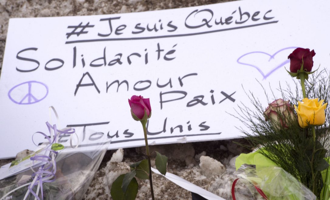 mosque killings, Muslim ban, unconstitutional Muslim ban, anti-immigrant speech, xenophobia, Quebec City mosque killings, Alexandre Bissonette, racist ideology, far-right nationalists, Marine Le Pen, Donald Trump