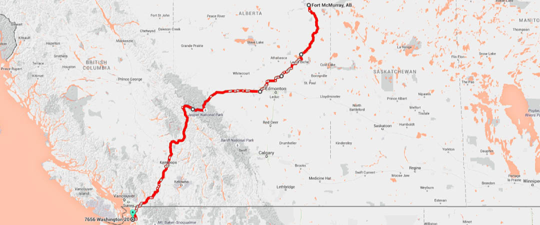 tar sands, tar sands bikeride, carbon emissions, bitumen, The Road to Athabasca, Trans Mountain Pipeline