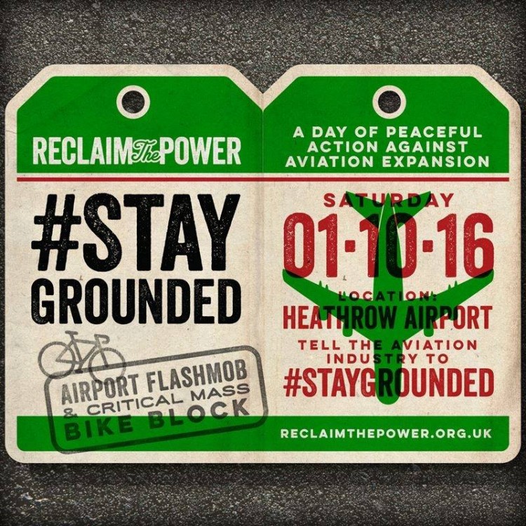 Black Lives Matter, the 1%, Black Lives Matter UK, flash mobs, Reclaim the Power, airport protests, Heathrow protests, die-in, critical mass, #Staygrounded, Heathrow 13