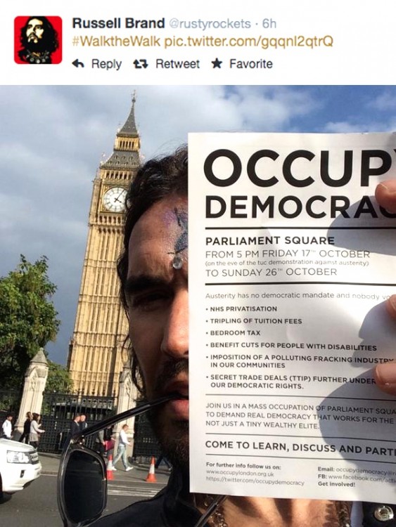Occupy Democracy, police violence, London protests, anti-austerity protests