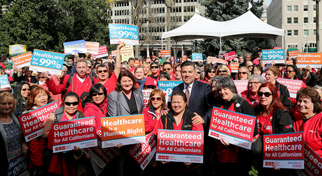 Medicare for All, universal healthcare, Physicians for a National Health Program, single-payer healthcare, Healthy California Act