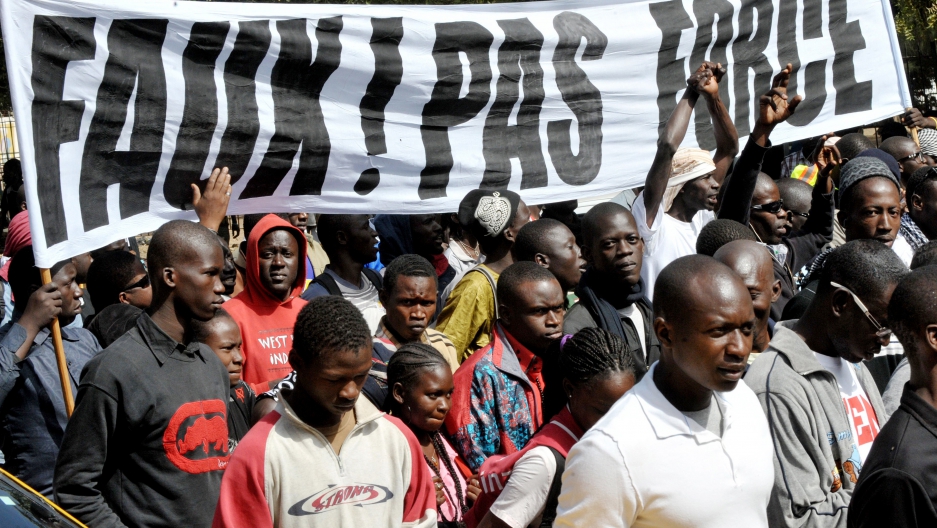 Senegal protests, Y’en A Marre movement, New Type of Senegalese, African social protests, economic justice, ending corruption, African protest movements, Senegal democratic movement