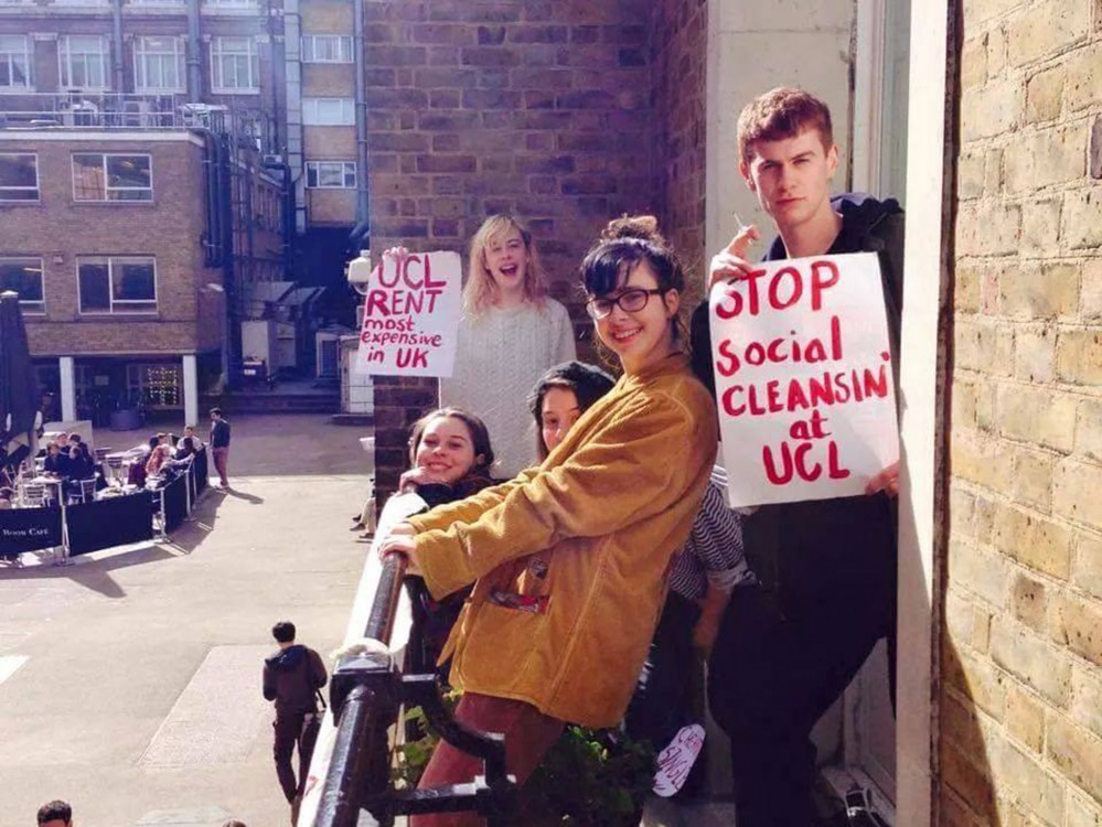 rent strikes, university rent costs, university tuition, National Union of Students, University College London, Cut The Rent, Free Education march, Student Accommodation Conference