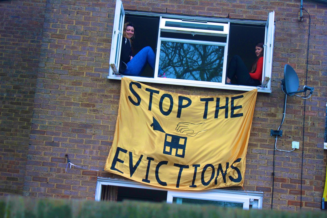 housing activists, squatters, rising homelessness, rising rents