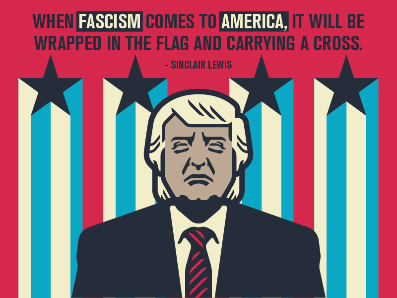 Trump, Fascist America, Revolt