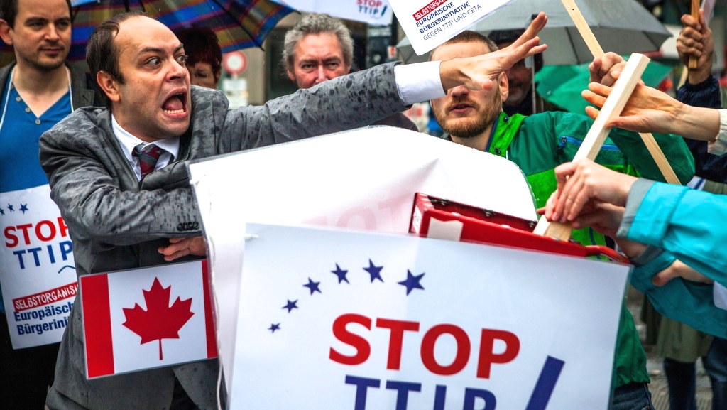Transatlantic Trade and Investment Partnership, TTIP, Trans-Pacific Partnership, corporate trade deals, deregulations, investor state dispute settlement, ISDS, Stop TTIP