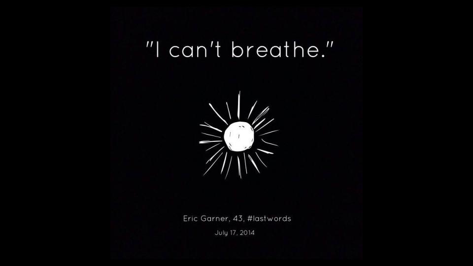 #LastWords, #BlackLivesMatter, police brutality