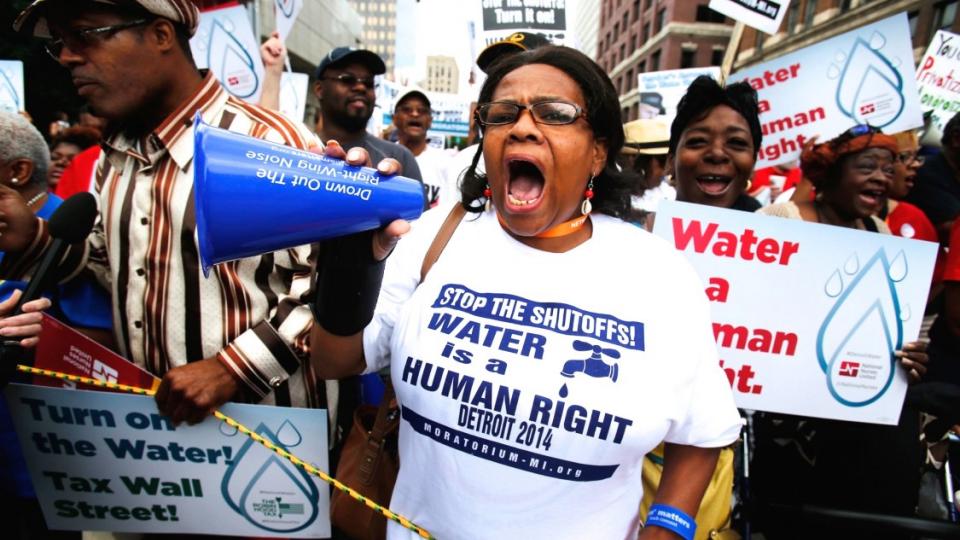 Detroit water shutoffs, Detroit water crisis, Rick Snyder,