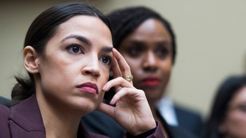 Alexandria Ocasio-Cortez, Green New Deal, clean energy investments, renewables investments, JP Morgan Chase, Jamie Dimon, carbon emissions