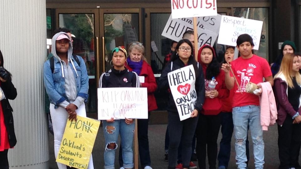 Oakland teachers strike, national teacher strikes, teacher pay, teaching conditions, privatized education, public schools, charter schools, Oakland Education Association, teacher strikes