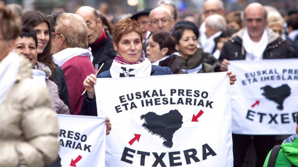 Basque political prisoners, Basque demonstrations, Sare, Basque independence movement
