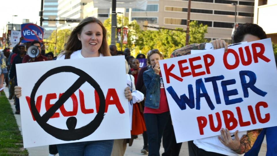 Baltimore, water privatization, ban on privatizations, Baltimore privatization ban