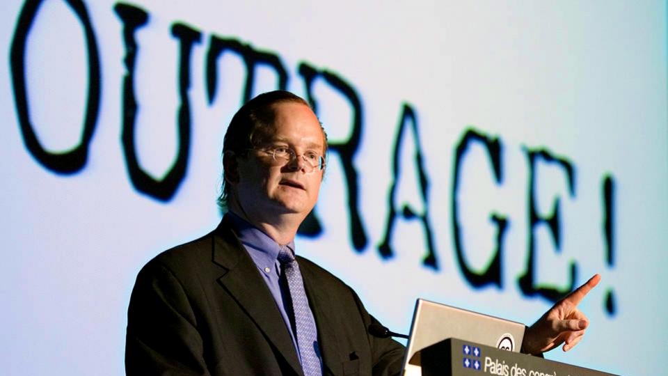 Lawrence Lessig, money in politics, campaign finance reform