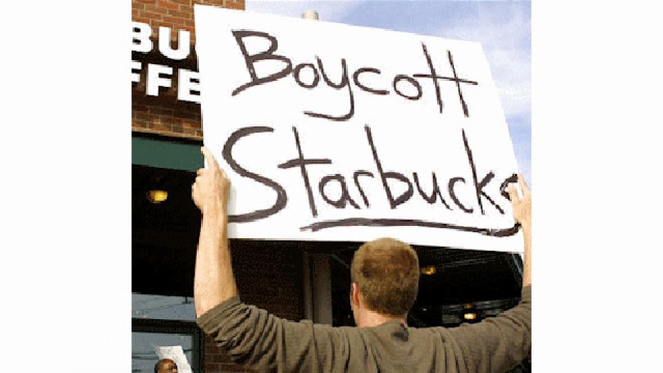 Starbucks' Latest Twitter Campaign Gets Hijacked by Activists