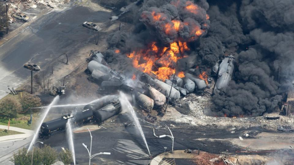 oil train derailments, oil train safety, tar sands, fracking, oil shipments, oil train accidents