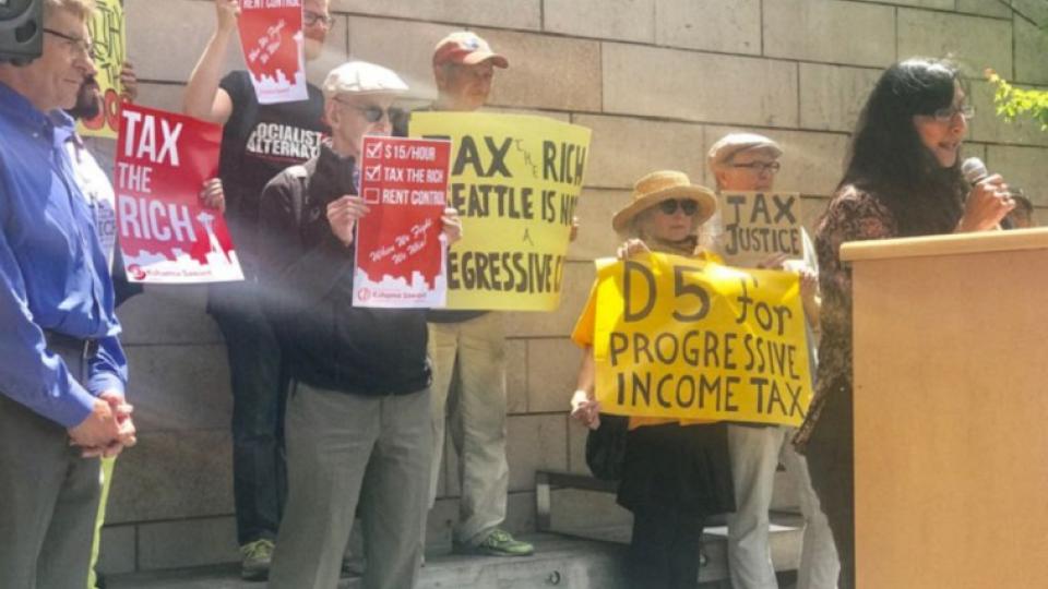 Seattle, tax the rich, 