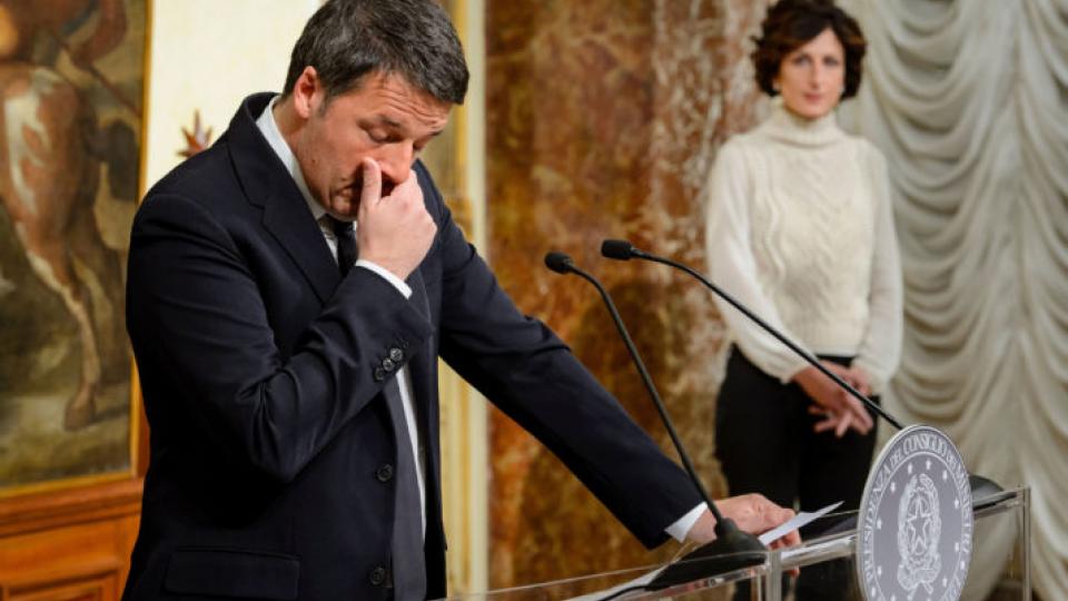 Matteo Renzi, 5 Star Movement, Italian populists, anti-EU vote
