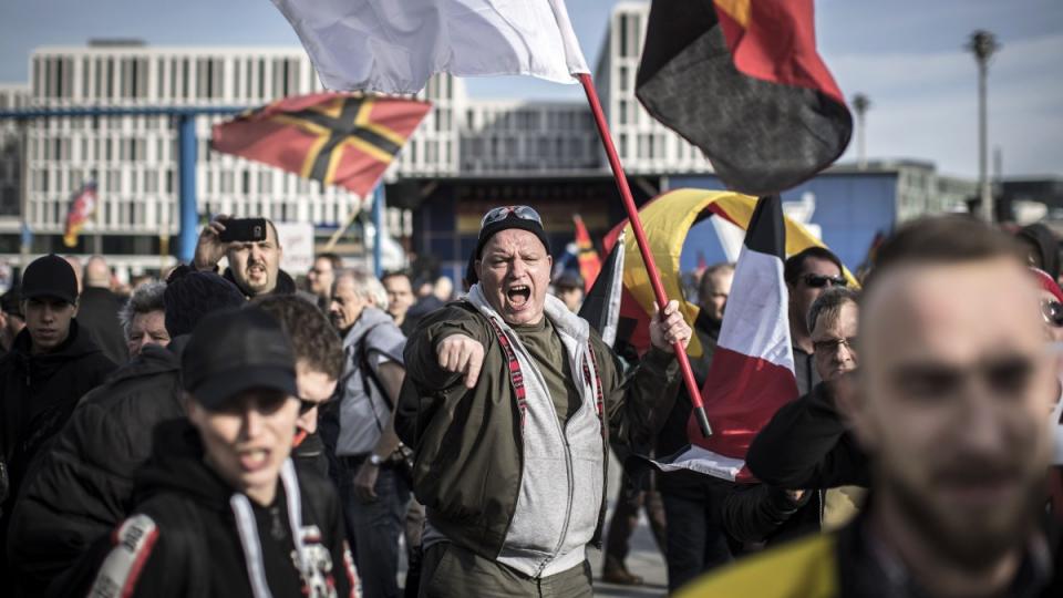 Reichsbürger movement, Reichsbürgers, German far-right, Patriotic Europeans Against the Islamization of the West, PEGIDA, Alternative for Deutschland, Nazi Germany, neo-Nazis