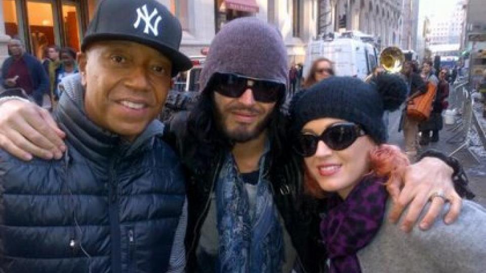 Hope That We Can Change the World: Russell Brand Visits Occupy Wall Street