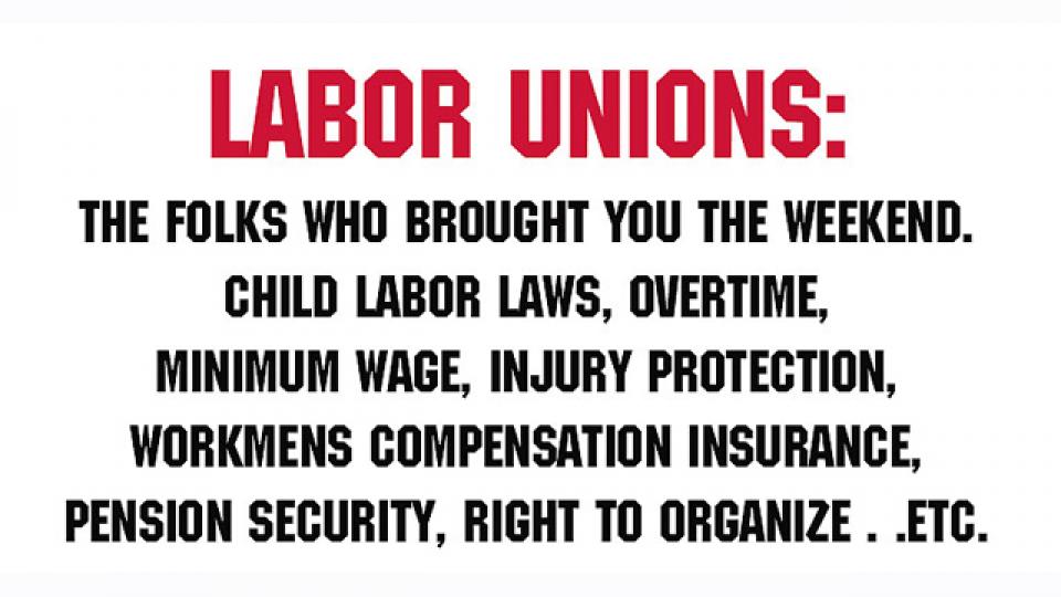 Why We Need Unions 