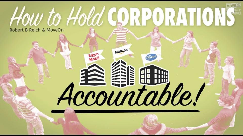corporate accountability, corporate profits, worker rights, Accountable Capitalism Act, corporate lawbreaking