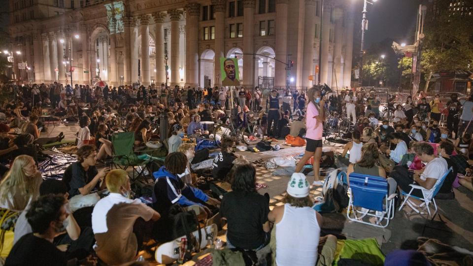 Occupy City Hall, Black Lives Matter, George Floyd