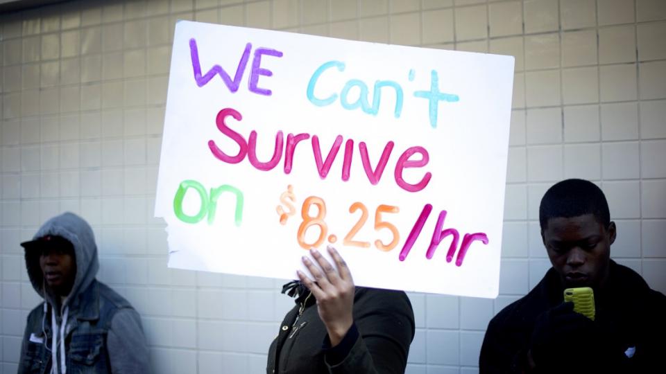 minimum wage, living wage, Fight for $15, Colorado People's Alliance, Iowa Citizen for Community Improvement, Colorado Families for a Fair Wage, People's Action Institute, student debt, rising costs