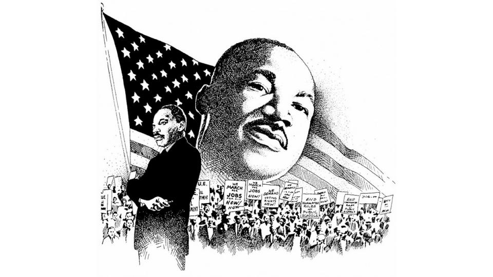 Martin Luther King Jr., economic justice, racial justice, I Have a Dream, civil rights movement, universal healthcare, Poor People's Campaign, rising inequality, wealth inequality