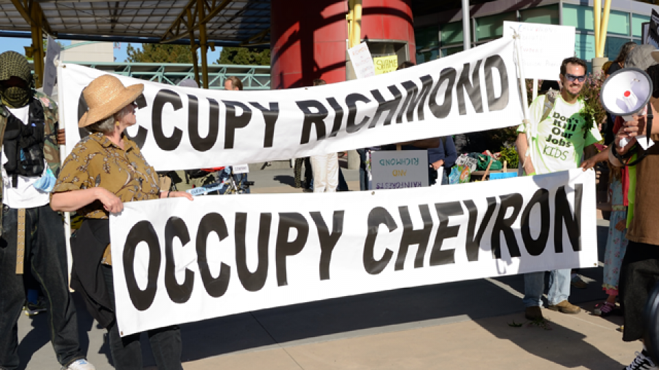 money in politics, Chevron, Richmond, buying local elections, Gayle McLaughlin, Citizens United