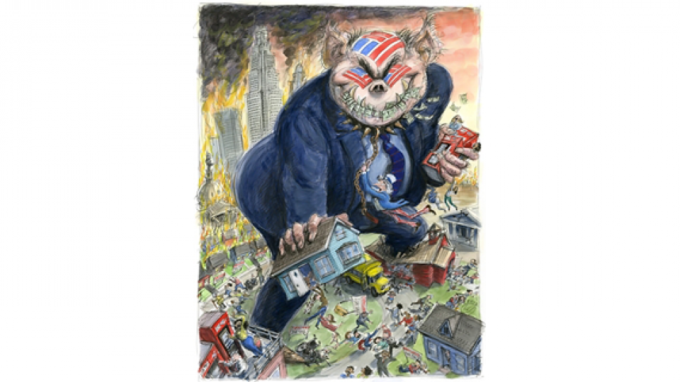 Illustration by Victor Juhasz for Rolling Stone 