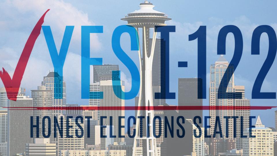 Honest Elections Seattle, I-122, publicly financed elections, campaign finance reform, money in politics, democracy vouchers, Sightline Institute, pay to play
