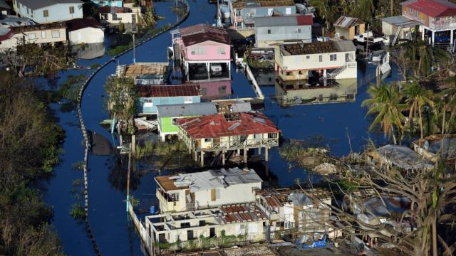 When Hurricane Maria devastated Puerto Rico in September 2017, the island lacked the financial resources to make a fast recovery on its own. Carol Guzy/ZUMA Press